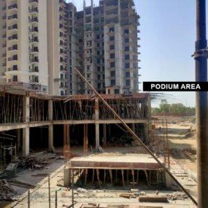 March podium area